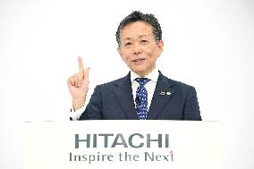 Hitachi, Ltd. President's Change Press Conference